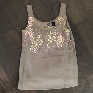 BKE Sequined Tank Top
